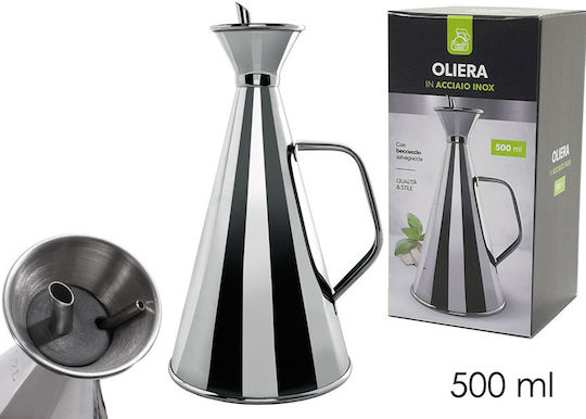 ArteLibre Cutie de ulei din Oțel Inoxidabil cu Flux 500ml ArteLibre Cutie de ulei din Oțel Inoxidabil cu Flux 500ml