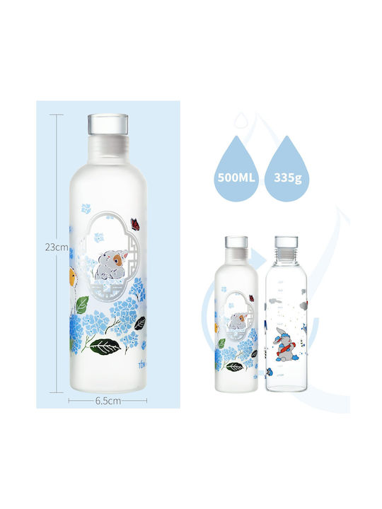 Sticlă Sportivă Plastică Transparentă 500ml