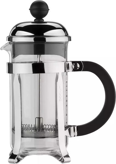 Bodum Chambord Manual Filter Coffee Maker Stainless Steel Black 350ml