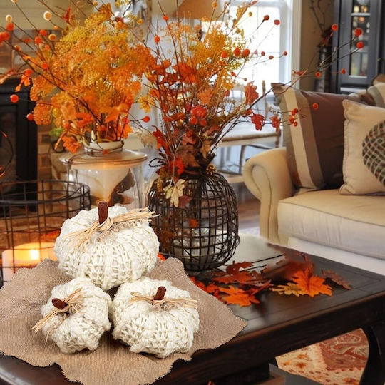 Miniatură Decorativă Avion Autumn 27x17.5x18cm 3 Bucăți