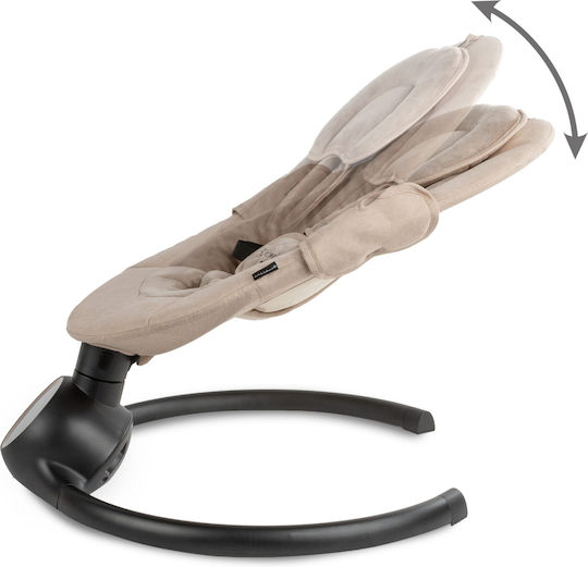 Kidwell Electric Relax pentru Bebeluși Leagăn cu Muzică Bej pentru Copil până la 9kg