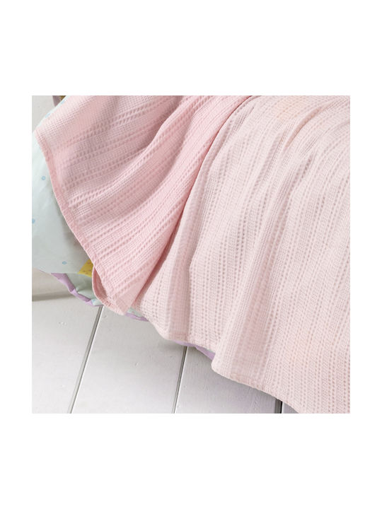 Nima Κουβέρτα Dune Pink 160x160εκ.