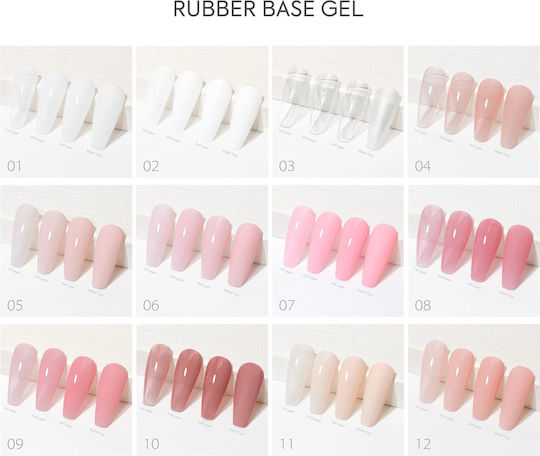 Canni Base Coat για Gel Quick Dry Rubber 9ml 06
