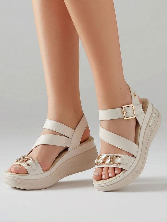 Anatomic Summer Women's White Platforms
