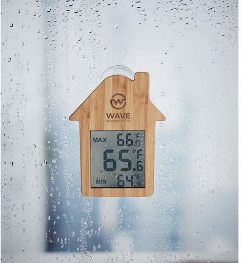 More Than Gifts Hiso Electronic MO6468-40 Wireless Stație meteorologică Digital De masă Maro More Than Gifts Hiso Electronic MO6468-40 Wireless Stație meteorologică Digital De masă Maro