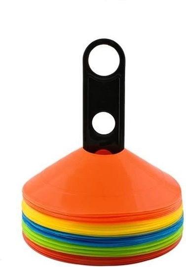 Set 50 Cone-type Markers Sports Training