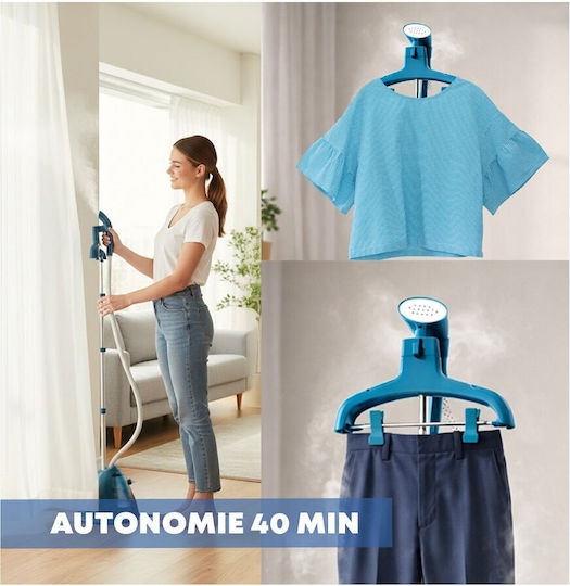 Daewoo Aparate de Calcat Vertical de Pardoseală 1750W cu Rezervor 2.5l Albastru