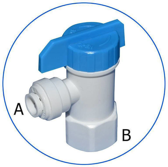 Aqua Filter Клапан Резервоар In-Line AQ-BV9014 Аксесоари за водни филтри
