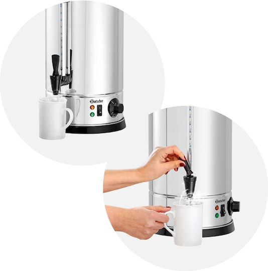 Alfa Frost Professional Water Kettle With Capacity 28lt 2.8kW 40x38.5x63.5cm