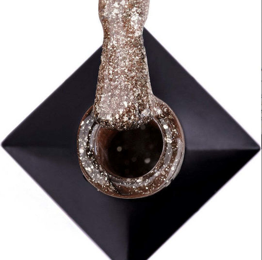 Molly Lac Ημιμόνιμο Βερνίκι Νυχιών 460 με Glitter 10gr