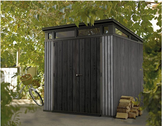 Kunststoff Gartenhäuser Cortina 7x7 mit Isolierung M2.16xP2.18xH2.26m