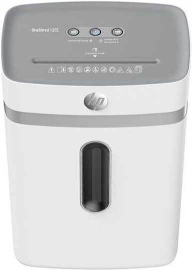 HP HP Mikroschnitt Aktenvernichter 12 Blätter mit Behälterkapazität 23lt