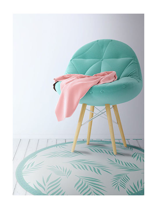 Tulup Rundes Küchenmatte Tulup Hawaii Blätter 130cm
