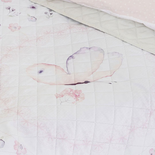 Nima Baby Quilt Microfiber Pink 120x170cm