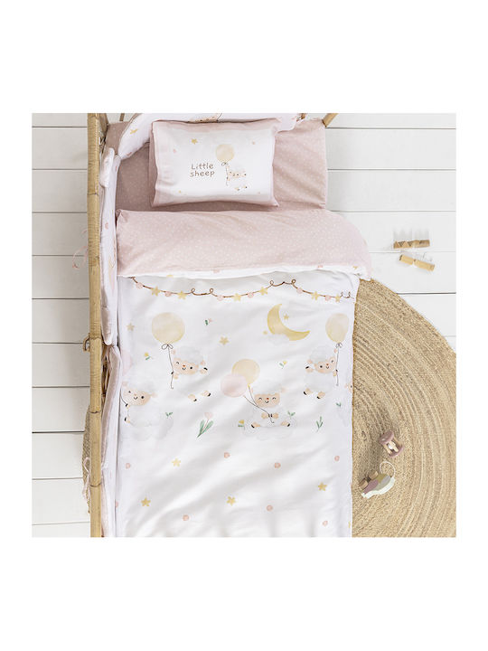 Nima Little Baby Quilt Cotton Pink 100x140cm
