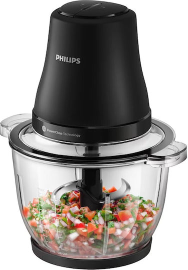 Philips Polycopter Multi 500W cu Recipient 2l Negru