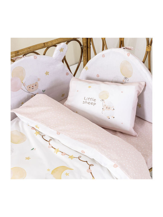 Nima Little Baby Quilt Cotton Pink 100x140cm