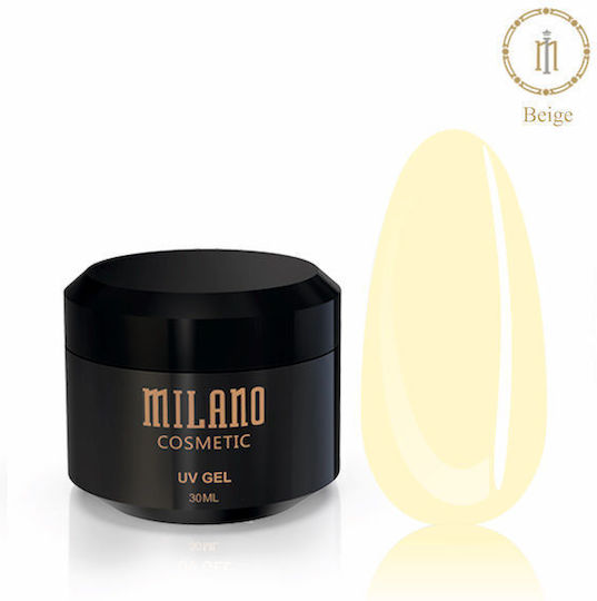 Milano Cosmetic Geluri Unghii Bej 30gr