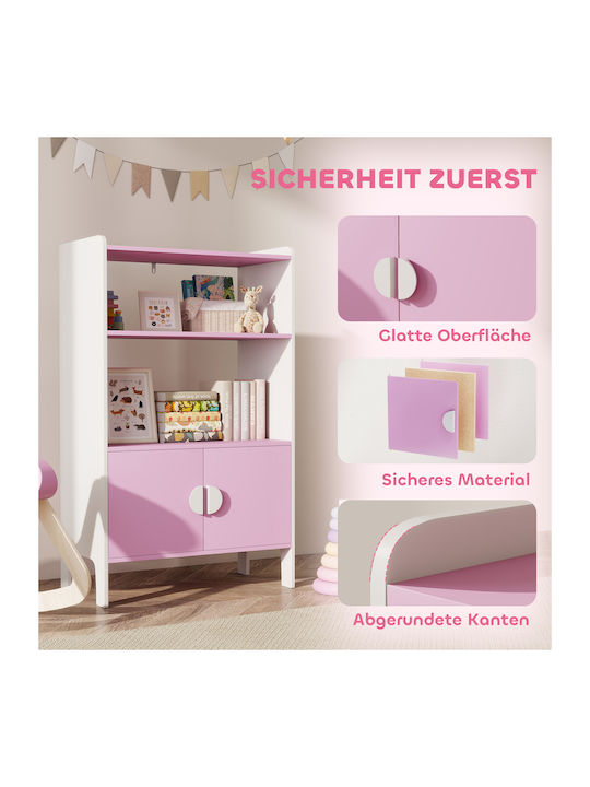 Bücherregal Boden Rosa