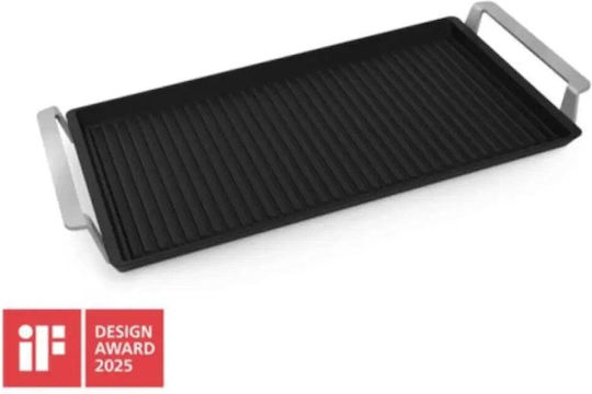 AEG Tools Αντικολλητική Πλάκα Ψησίματος με Ραβδωτή Επιφάνεια