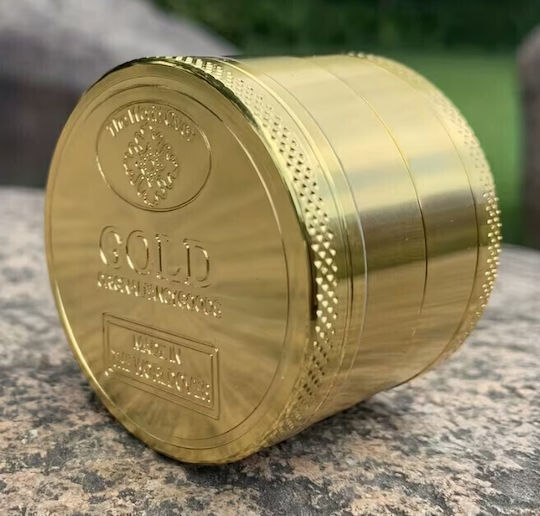 Τρίφτης Καπνού 38mm Grinder Gold