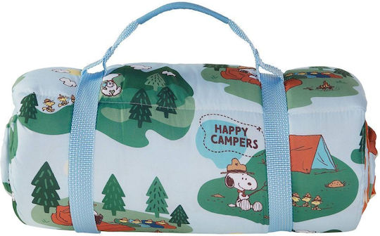 Peanuts Κουβέρτα Picnic Deluxe Πολύχρωμο Πολυεστέρας Pvc Μήκος 180cm X Πλάτος 140cm X Ύψος 1cm