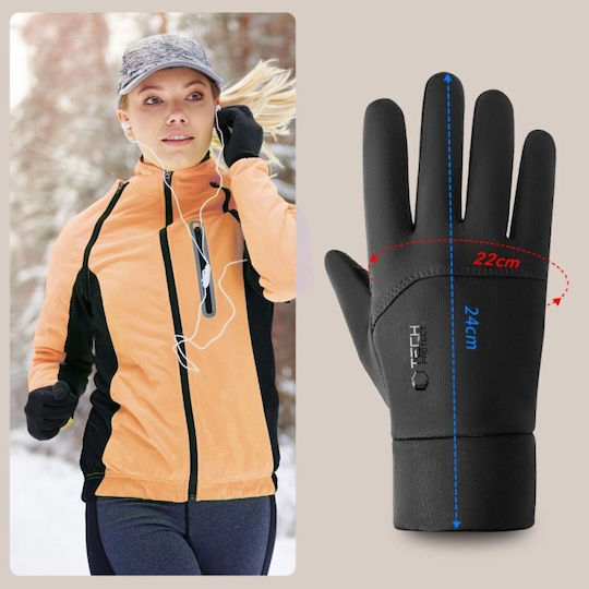 Tech-protect Wg01 Gloves Touch Tips M Black
