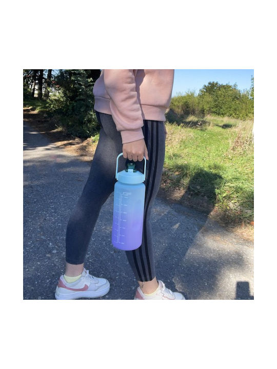 Παγούρι Πλαστικό 2000ml Μωβ