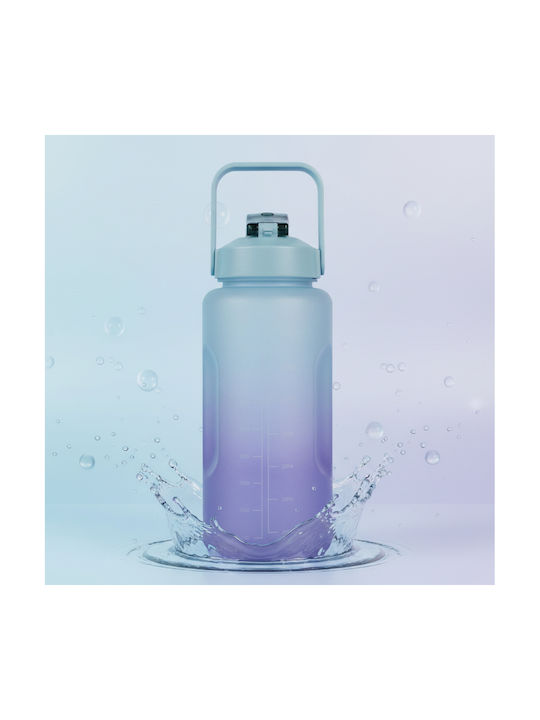 Παγούρι Πλαστικό 2000ml Μωβ