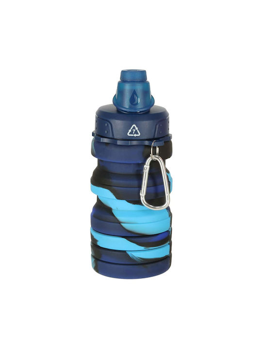 Sport Aluminum Water Bottle 500ml Blue