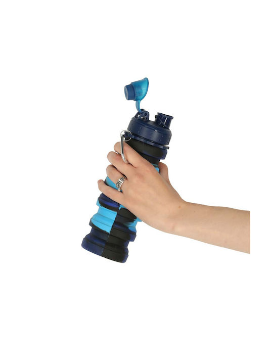 Sport Aluminum Water Bottle 500ml Blue
