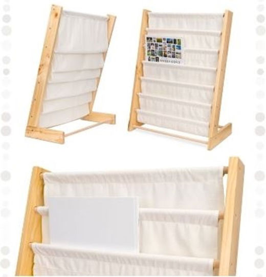 Boden Bücherregal Holz Beiges