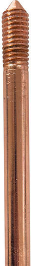 183 183 Erdungsmaterialien Elektrode Erdung 250μm-φ14,2mm-5/8''-1,5mt-16ma St/e-cu En62561-2 Paket 10 Stücke
