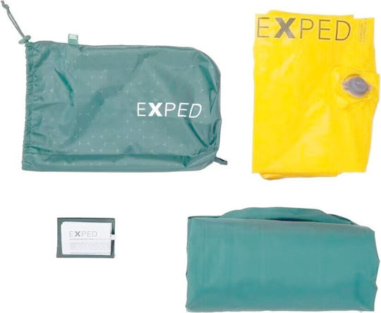 Exped Μονό Υπόστρωμα Camping Πάχους 7cm Πράσινο
