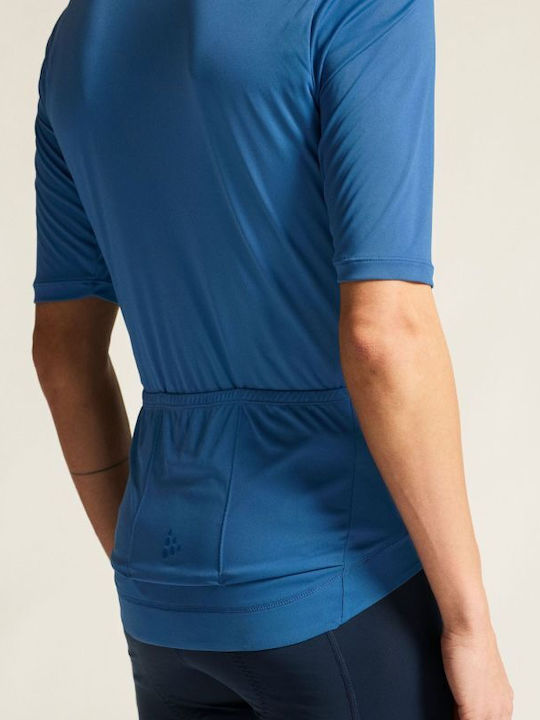 Bluza Tricou Cu Mânecă Scurtă Albastră