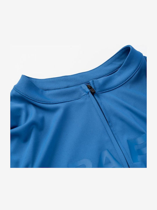 Bluza Tricou Cu Mânecă Scurtă Albastră
