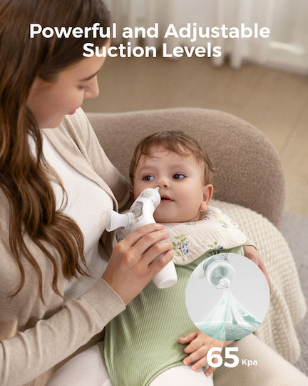 Momcozy Ηλεκτρικός Ρινικός Αποφρακτήρας για Βρέφη και Παιδιά