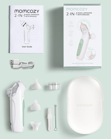 Momcozy Ηλεκτρικός Ρινικός Αποφρακτήρας για Βρέφη και Παιδιά
