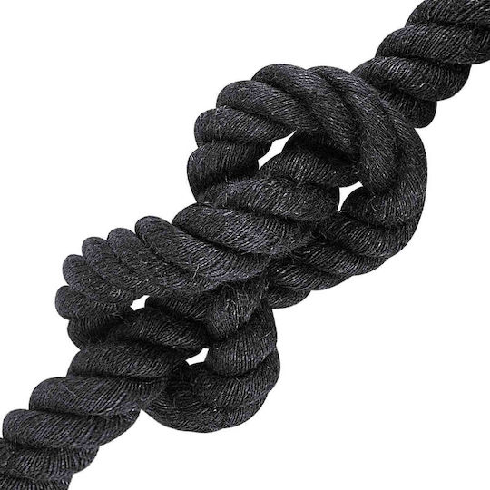 Jute Rope 36 Black 100% Jute Tossa