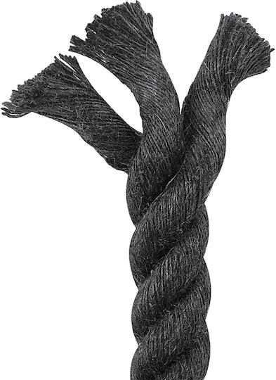 Jute Rope 40 Black 100% Jute Tossa 42011639 Black