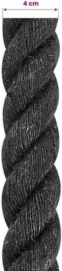 Jute Rope 40 Black 100% Jute Tossa 42011639 Black