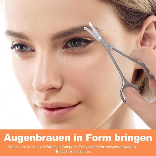 Safe Nose-Ear Hair Scissors Rounded Tips
