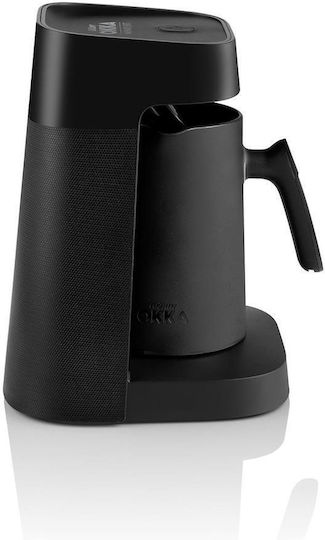 Arzum Okka Minio Jet OK0017-0500 Mașină De Cafea Grecească 400W Cu Memorie Internă 375ml Crom