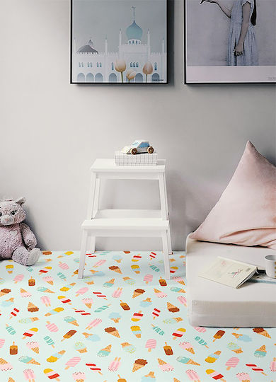 Tulup Küchenmatte Läufer Mehrfarbige Eiscreme 80x120cm