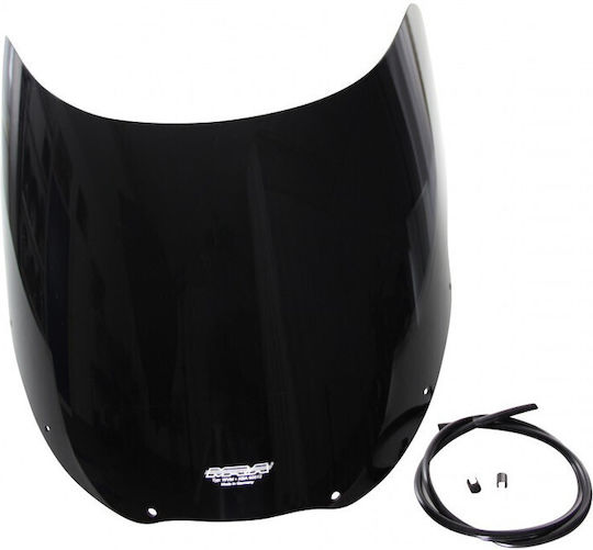 Mra Motorcycle Windshield Ot Suzuki Gsx-r 1100 Gv73c 1991-1992 On Shape Black