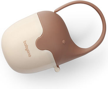 Babyono Husă pentru Suzeta din Silicon Bej
