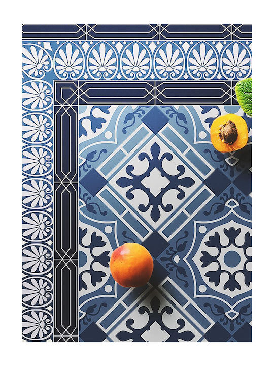 Tulup Rectangular Kitchen Mat 150x225cm 010260360300000019961 Blue Talavera