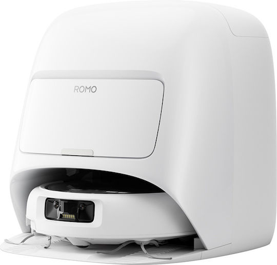 DJI Romo A Σκούπα Ρομπότ με Χαρτογράφηση Laser & Απορρόφηση 25000Pa Λευκή