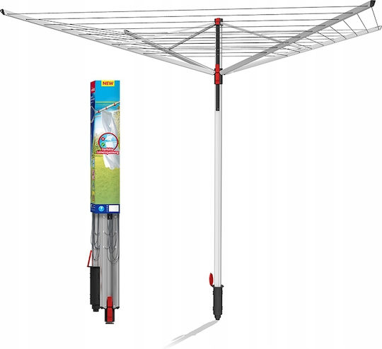 Vileda Sun Lift Πτυσσόμενη Απλώστρα Δαπέδου από Αλουμίνιο με Μήκος Απλώματος 50m Vileda Sun Lift Πτυσσόμενη Απλώστρα Δαπέδου από Αλουμίνιο με Μήκος Απλώματος 50m