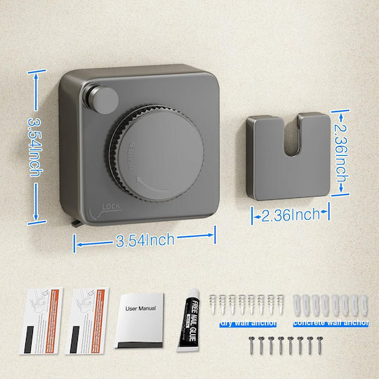 Corzi Pentru Uscat Rufe Gri Extensibile
